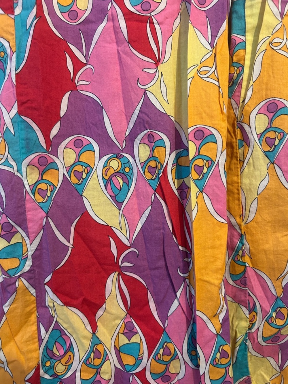 Target Multicolor Floral-Pattern Wide Leg Pajama Pants - Picture 2 of 10